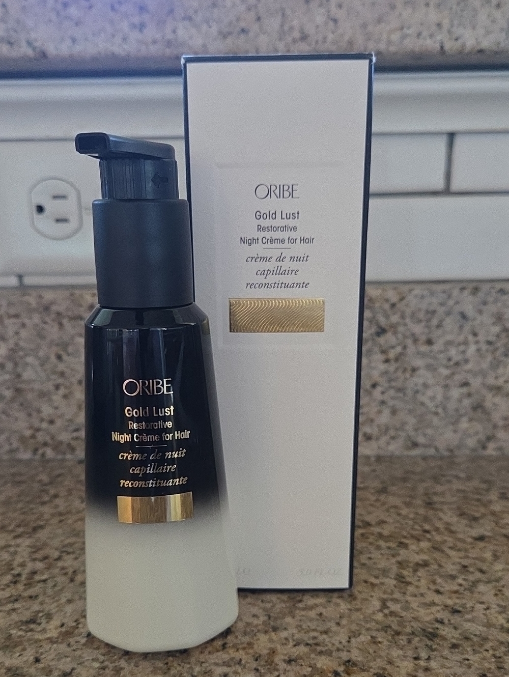Oribe Gold Lust Restoratve Night Creme for Hair  5.0 Fl Oz